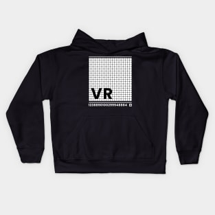 Vr optical illusion Kids Hoodie